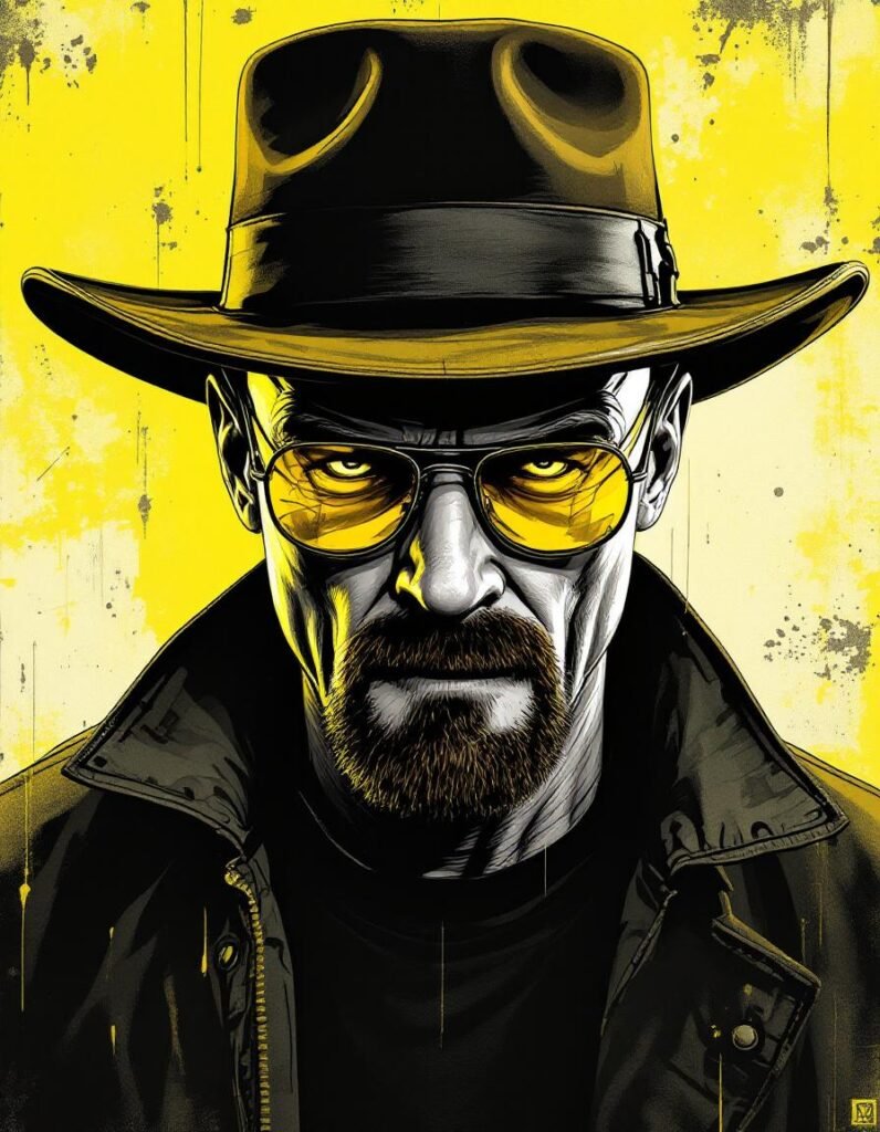 Prompt Poster Walter White Breaking bad