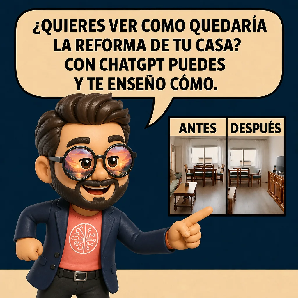 Reforma de casa con ChatGPT.