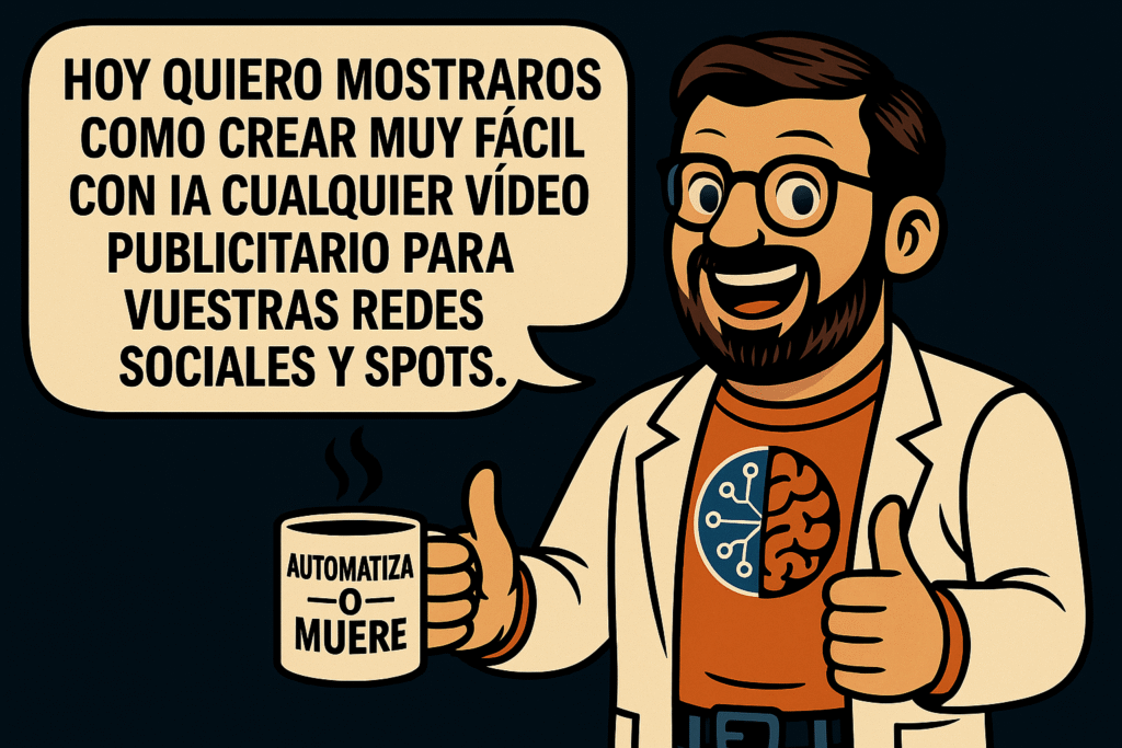 Crea anuncios en video con IA