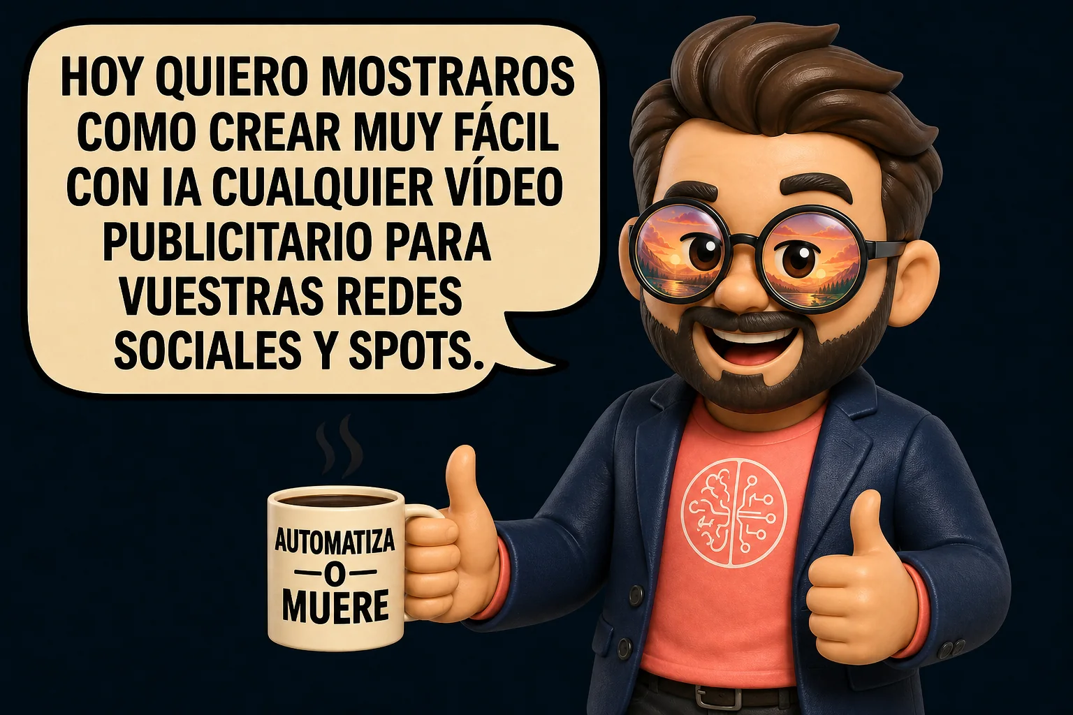 Crea anuncios en video con IA.