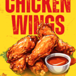 Prompt para mejorar flyer con IA, flyer de pollo