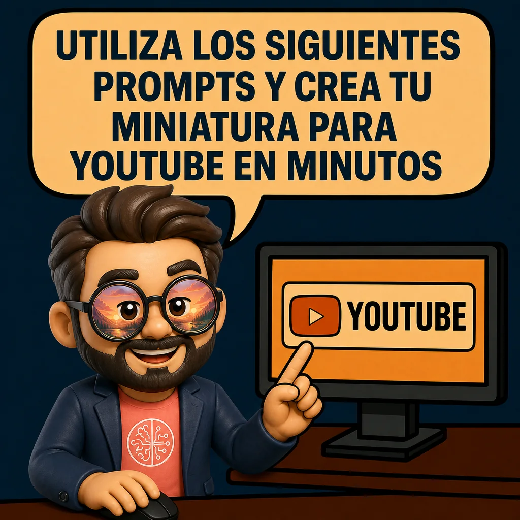 Cómo crear miniaturas de YouTube con IA.