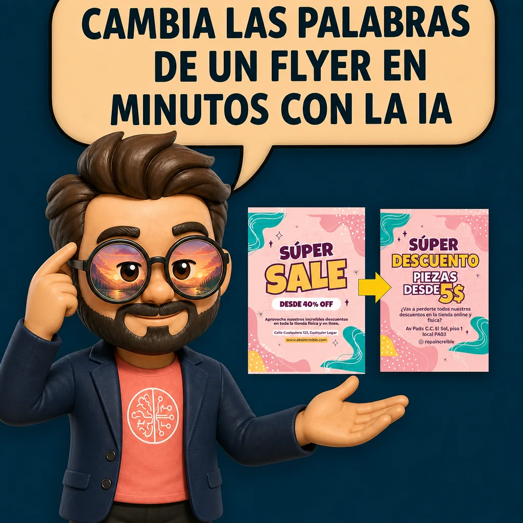 Cómo crear un flyer con ChatGPT y mejorar su diseño