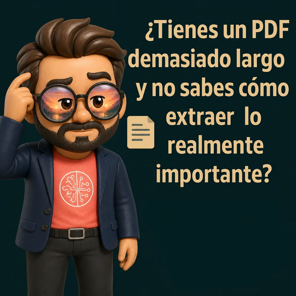 Cómo resumir un PDF con IA.