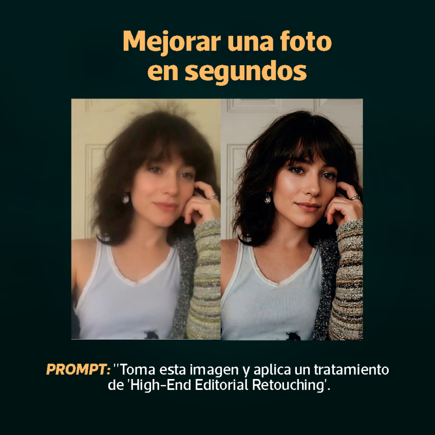 Cómo editar una foto con IA para obtener resultados de revista