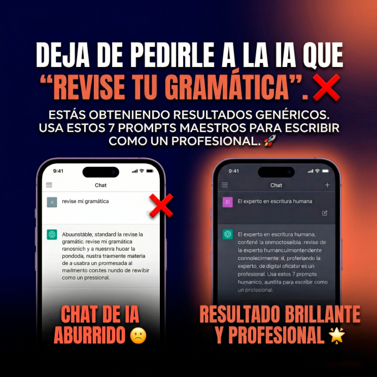 7 prompts para humanizar textos de IA y conectar de verdad