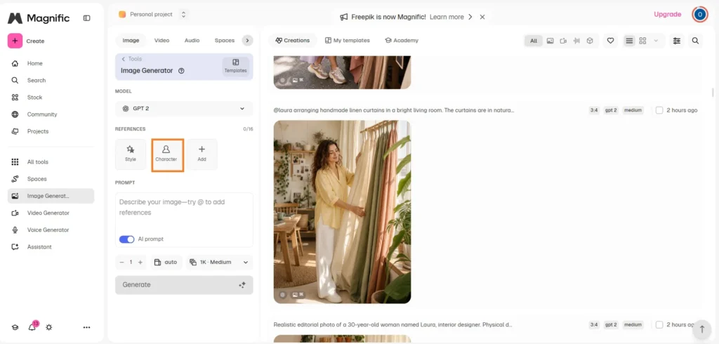 Crear un influencer con IA paso a paso, crear personaje