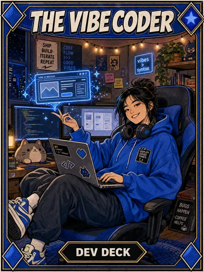 Carta El Vibe Coder, del Mazo Dev de Invokard