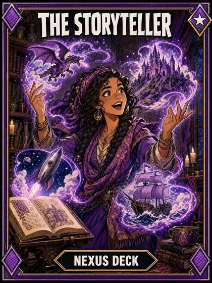Carta El Novelista, del Mazo Nexus de Invokard